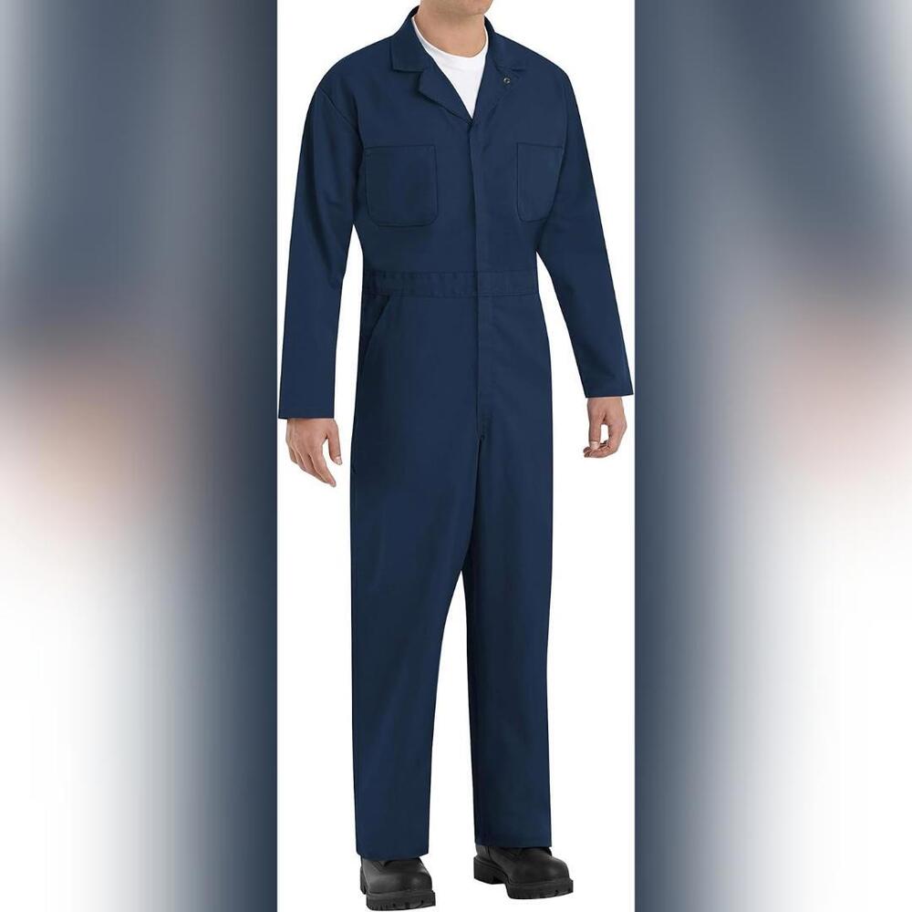 NWOT Red Kap Men's Twill Action Back Coverall, 36 RG